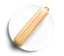 Хот-дог с куриной сосиской