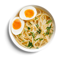 Австрийский куриный бульон с блинами