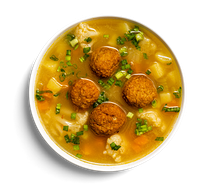 Овощной суп с фрикадельками