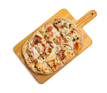 Пицца прошутто с грибами