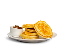 Оладьи с пастой Нутелла