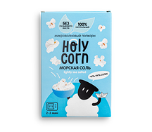 Попкорн микроволновый Holy Corn Морская Соль