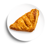 Слойка с ветчиной и сыром