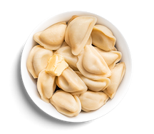 Вареники с картофелем и грибами