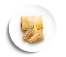 Блины с ветчиной и сыром