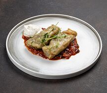 Голубцы из говядины и курицы