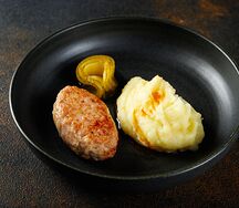 Котлета с картофельным пюре