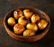 Мини картофель на мангале