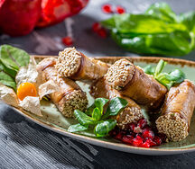 Баклажаны с ореховой начинкой
