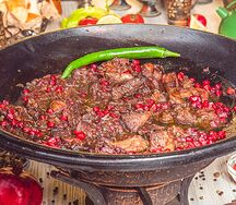 Нар-ковурма из домашнего цыпленка