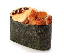 Запеченный копченый угорь