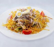 Салат Перепелиное гнездо