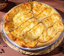 Хачапури с копченым сыром