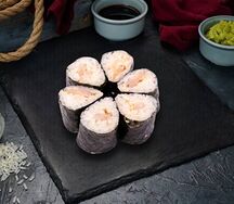 Мини-роллы с креветкой