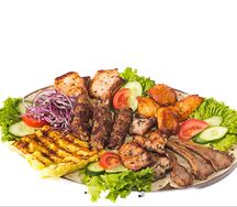 Ассорти из шашлыков По-хански