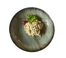 Салат Оливье с курицей
