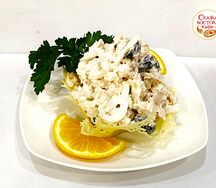 Салат Коралловый риф