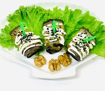 Баклажаны с орехами