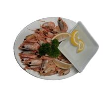 Креветки отварные