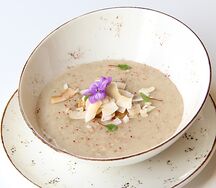 Овсяная каша с арахисовой пастой