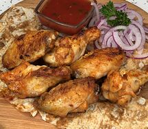 Шашлык из куриных крылышек