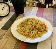 Плов с фермерской индейкой
