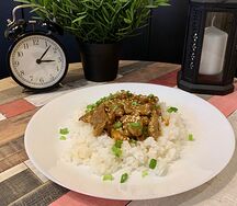 Курица в соусе Терияки с рисом