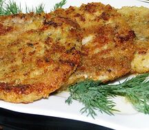 Бифштекс с яйцом