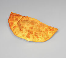 Чебурек со свининой и говядиной