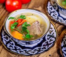 Шурпа с говядиной