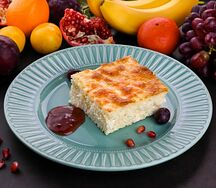 Запеканка творожная с манкой