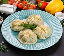 Манты с рубленным мясом