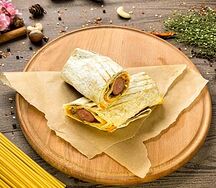 Хот-дог в лаваше