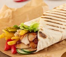 Греческая шаурма Гирос