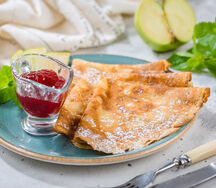 Блины с медом