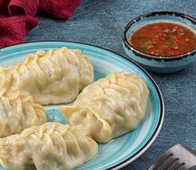 Манты Картошка-Говядина 6шт большая порция Халяль