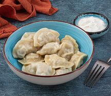 Пельмени домашние с ягненком и говядиной Халяль
