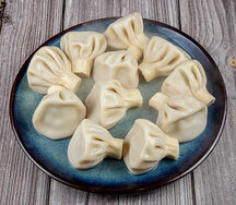 Хинкали с бараниной