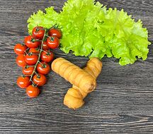 Сосиска в тесте жареная