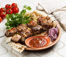 Шашлык из мякоти ягненка