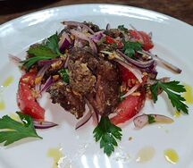 Салат с Куриной печенью