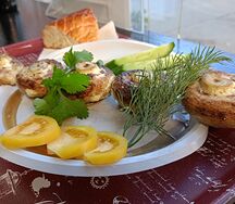 Шашлык из шампиньонов 