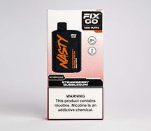 Nasty Fix GO 5000 Strawberry Bubblegum​ 650 mAh
