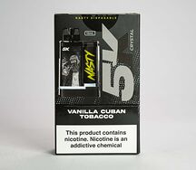 NASTY 5K Crystal Vanilla Cuban Tobacco