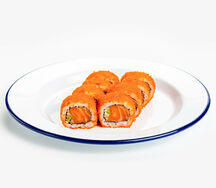 Ролл Калифорния с лососем