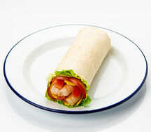 Сэндвич-ролл с креветками