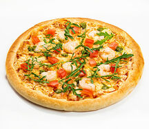 Пицца с тигровыми креветками 40 см