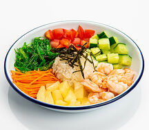 Поке с тигровыми креветками