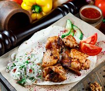 Шашлык из куриного филе