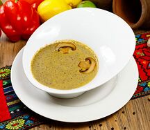 Сливочный крем-суп из грибов